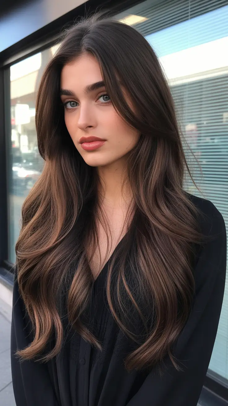 Stylish, Luxurious, Dark Brown