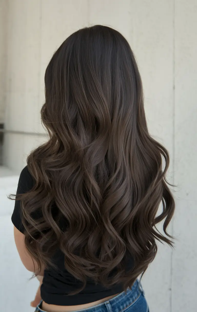 Winter, Balayage