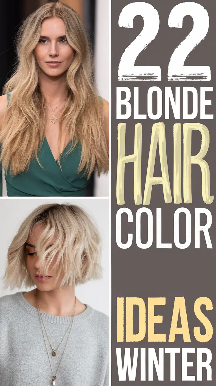 Blonde Hair Color, Winter Trends