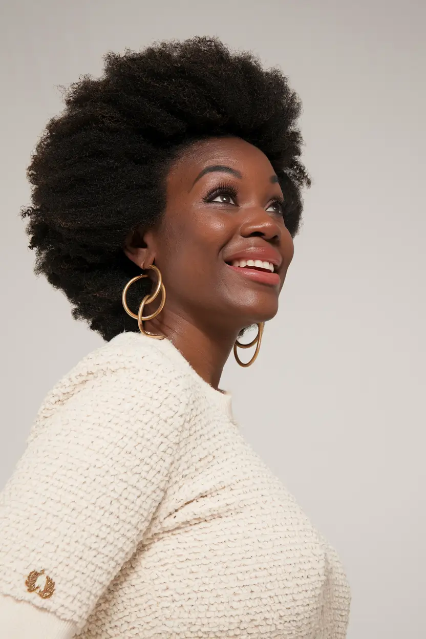 Winter, Hair Color, Black Women