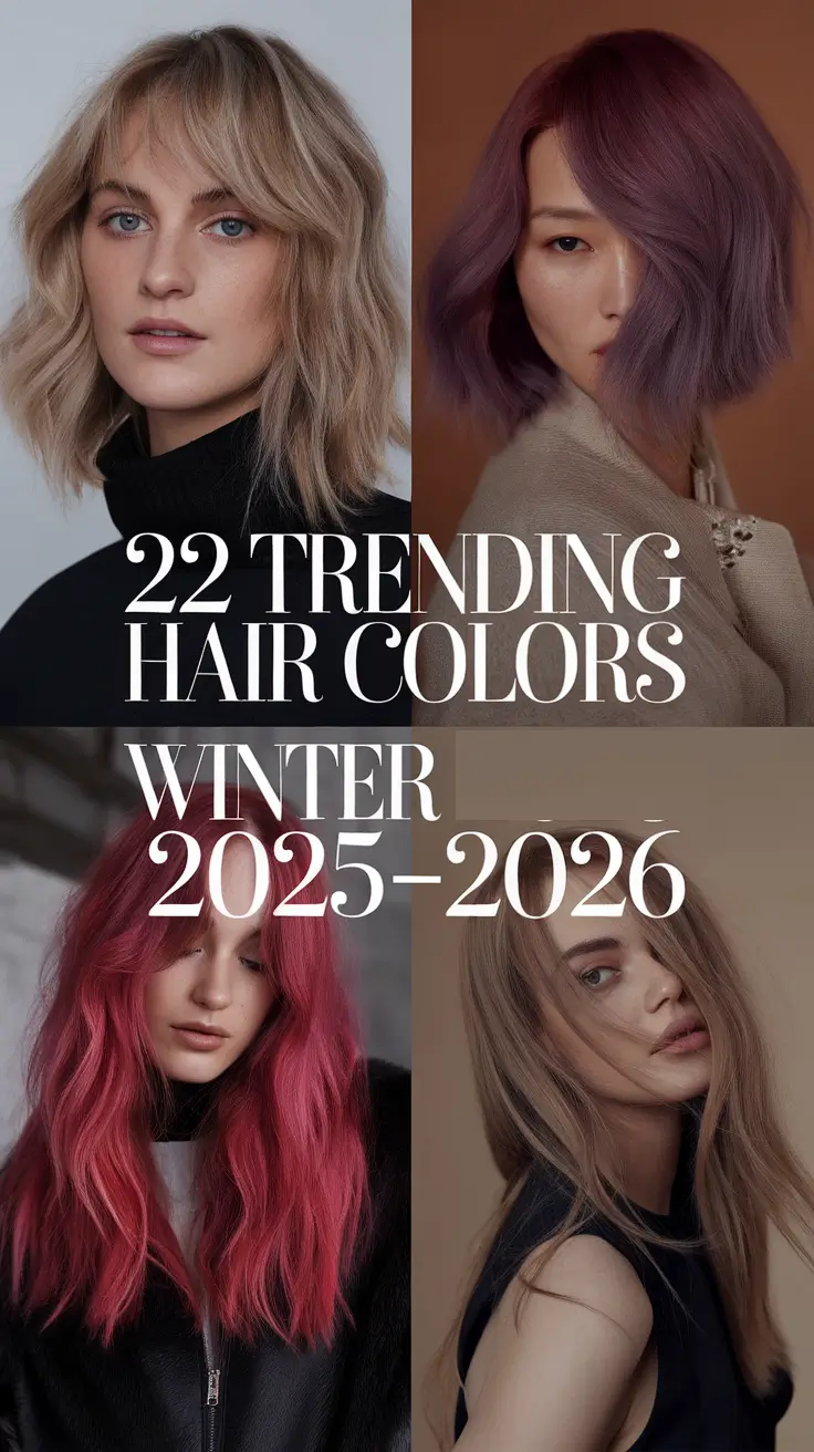 Hair Color, Trends, Winter