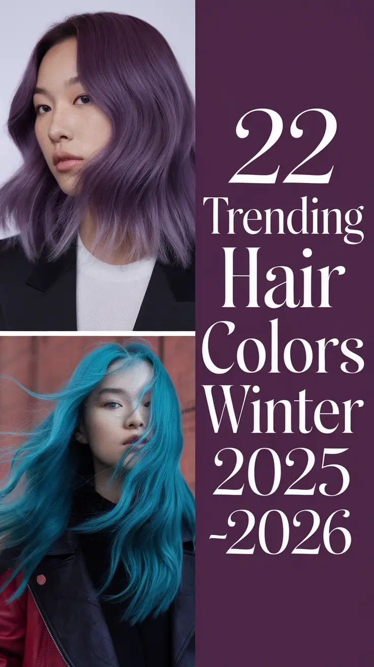Hair Color, Trends, Winter