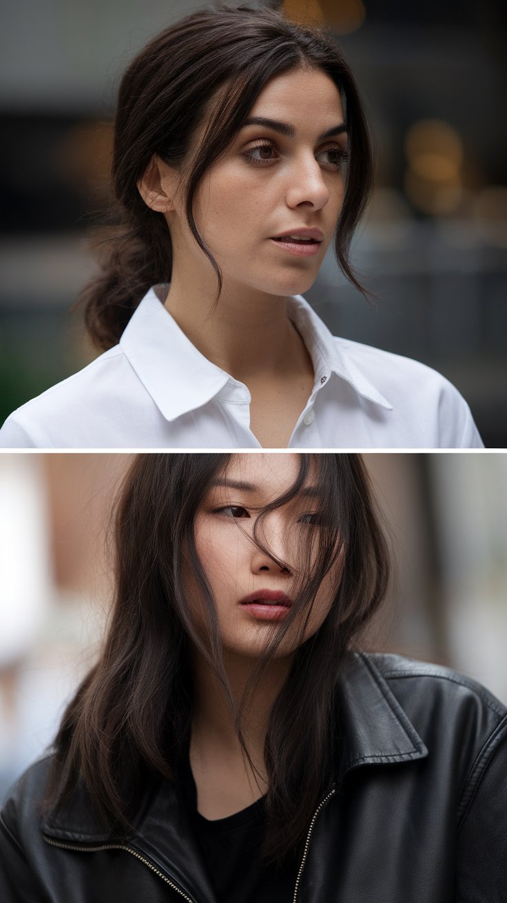 Winter Hairstyle Trends, Dark Hair Colors