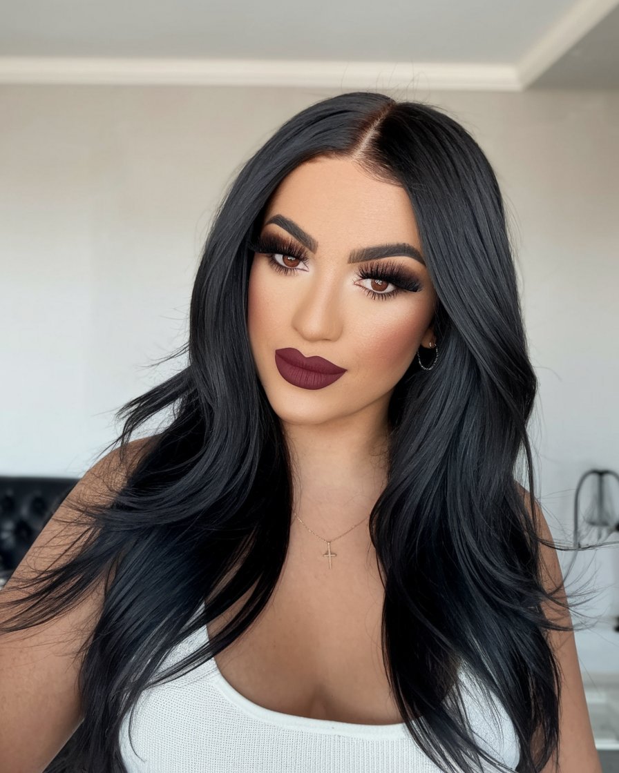 Winter Hairstyle Trends, Dark Hair Colors Winter Hairstyle Trends, Dark Hair Colors