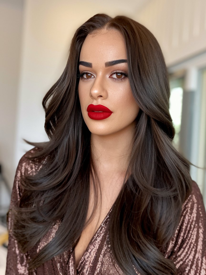 Winter Hairstyle Trends, Dark Hair Colors Winter Hairstyle Trends, Dark Hair Colors
