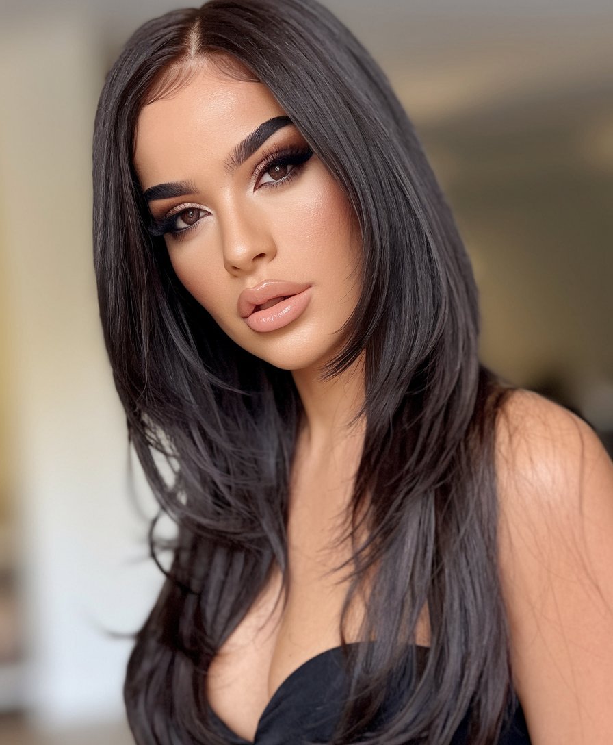 Winter Hairstyle Trends, Dark Hair Colors Winter Hairstyle Trends, Dark Hair Colors