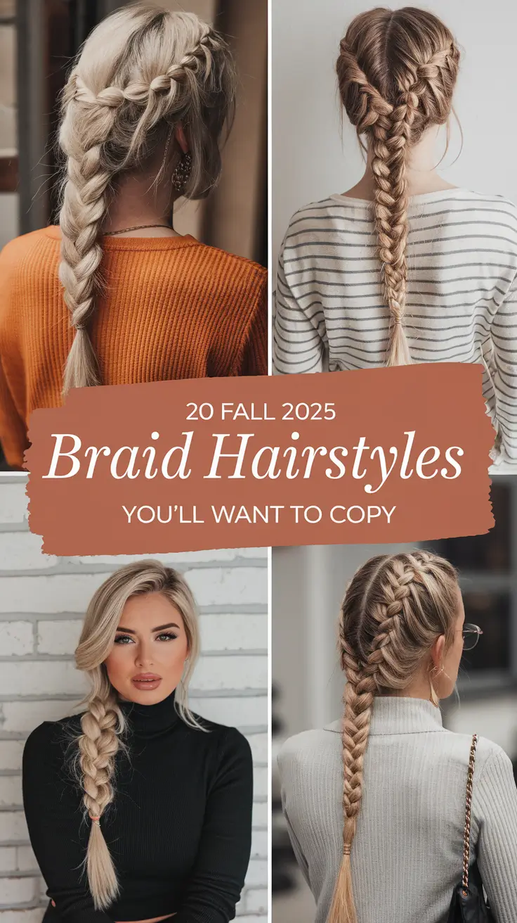 Top Braid Hairstyles, Fall 2025