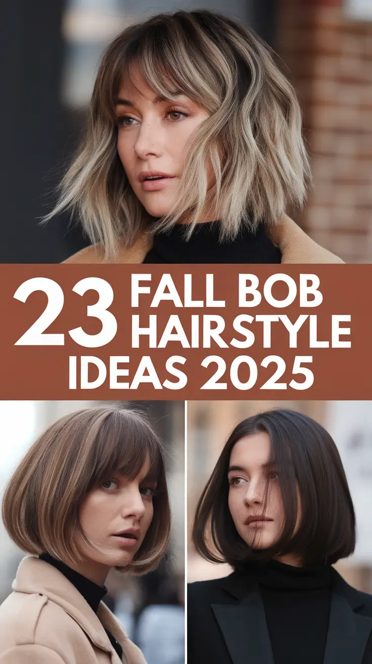 Fall Bob, Stylish Colors