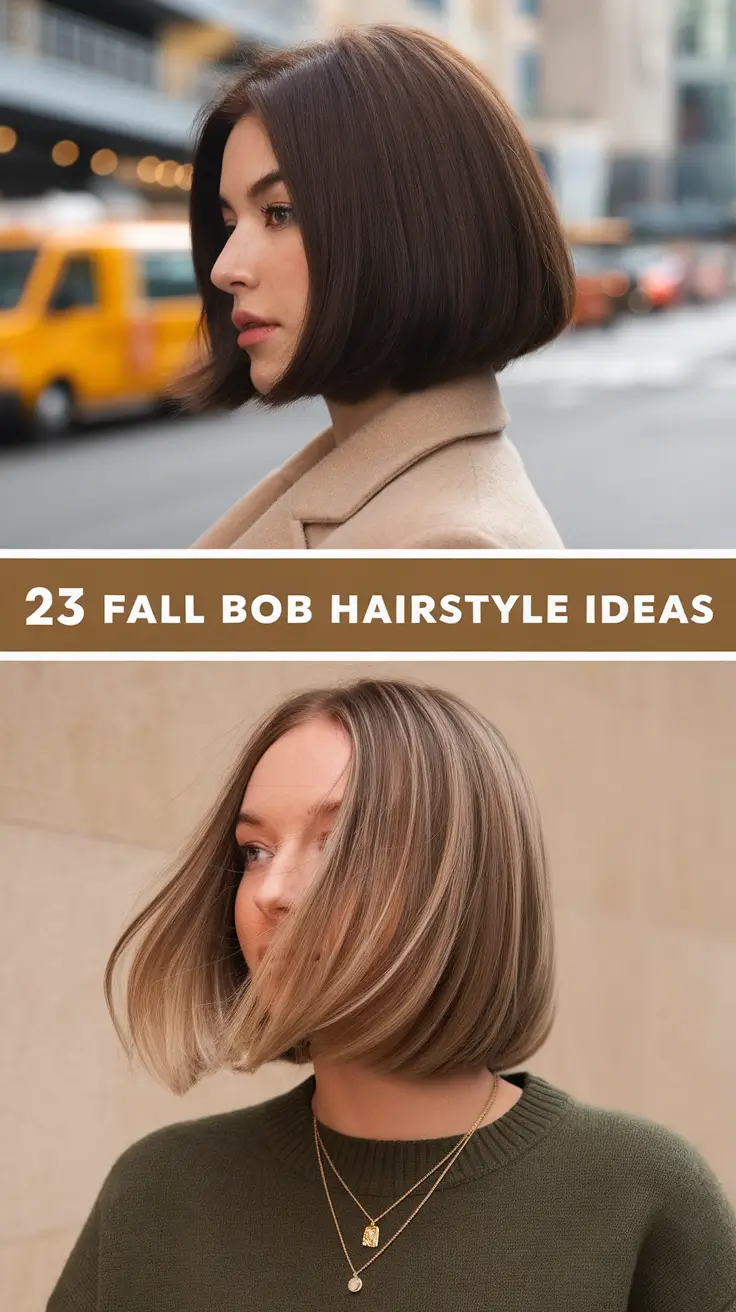 Fall Bob, Stylish Colors