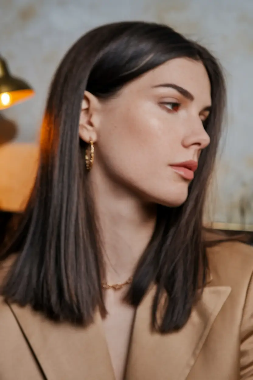 Fall Hairstyle, Round Faces