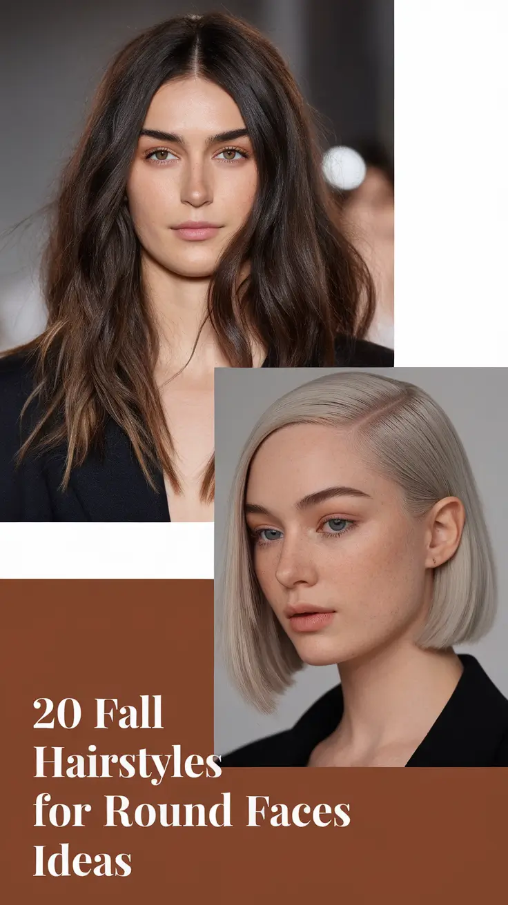 Fall Hairstyle, Round Faces