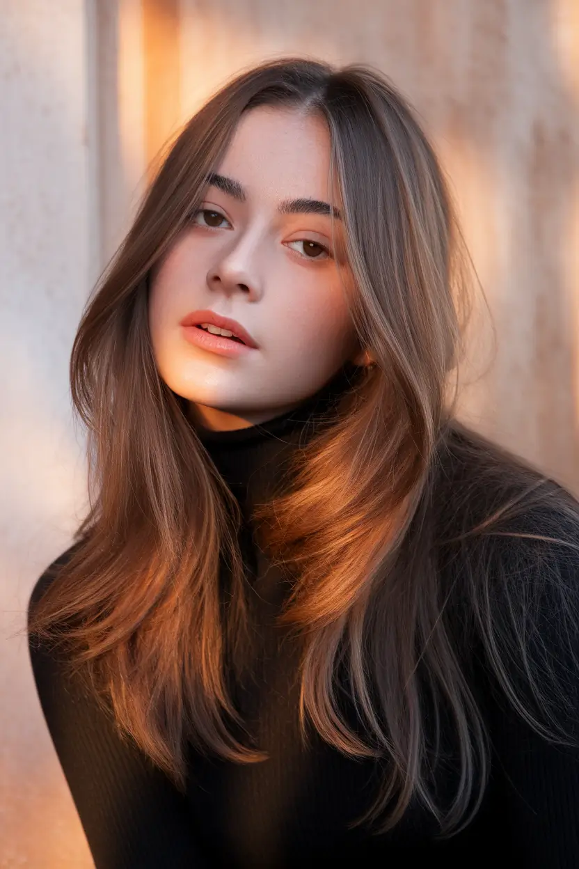 Fall Hairstyle, Round Faces