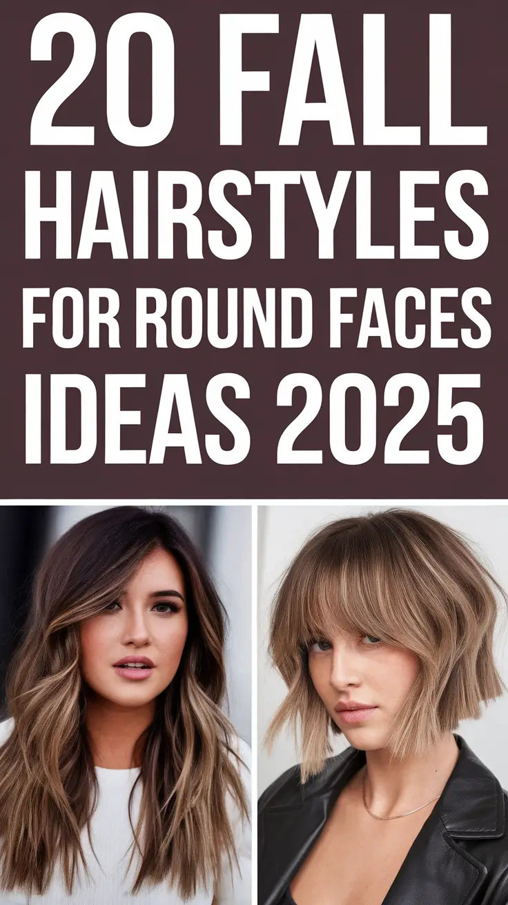 Fall Hairstyle, Round Faces