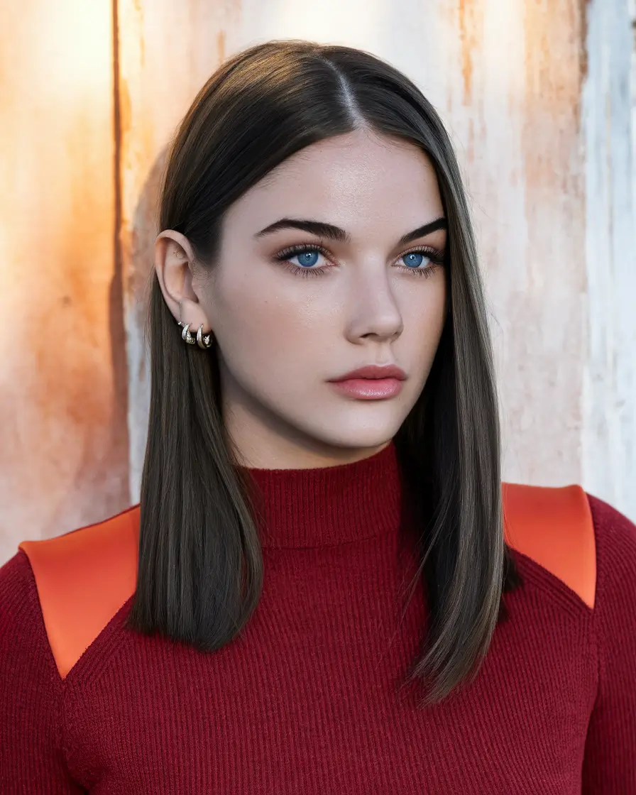 Fall Hairstyle, Round Faces