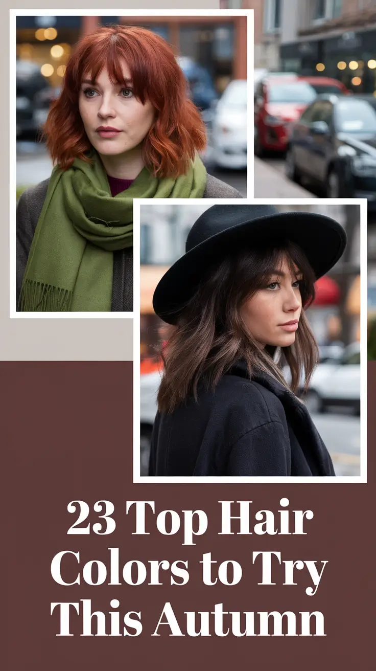 Fall 2025 Hair Color Trends, Caramel Highlights, Rich Copper Shades