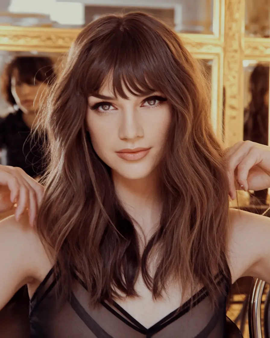 Fall 2025 Hair Color Trends, Caramel Highlights, Rich Copper Shades