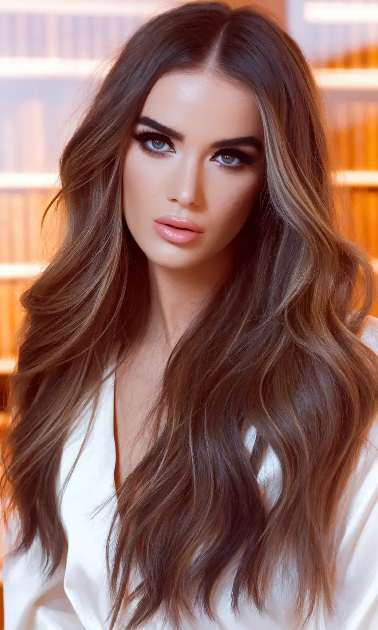 Fall 2025 Hair Color Trends, Caramel Highlights, Rich Copper Shades