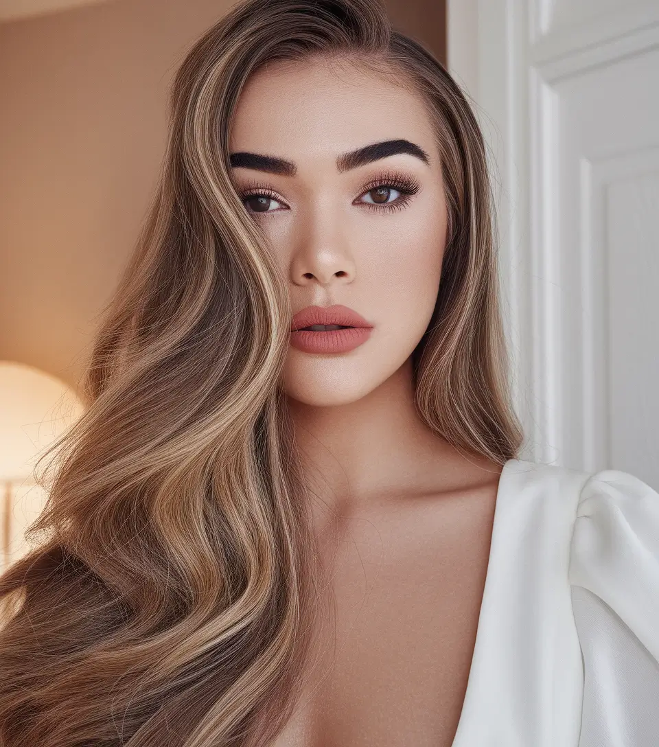 Fall 2025 Hair Color Trends, Caramel Highlights, Rich Copper Shades