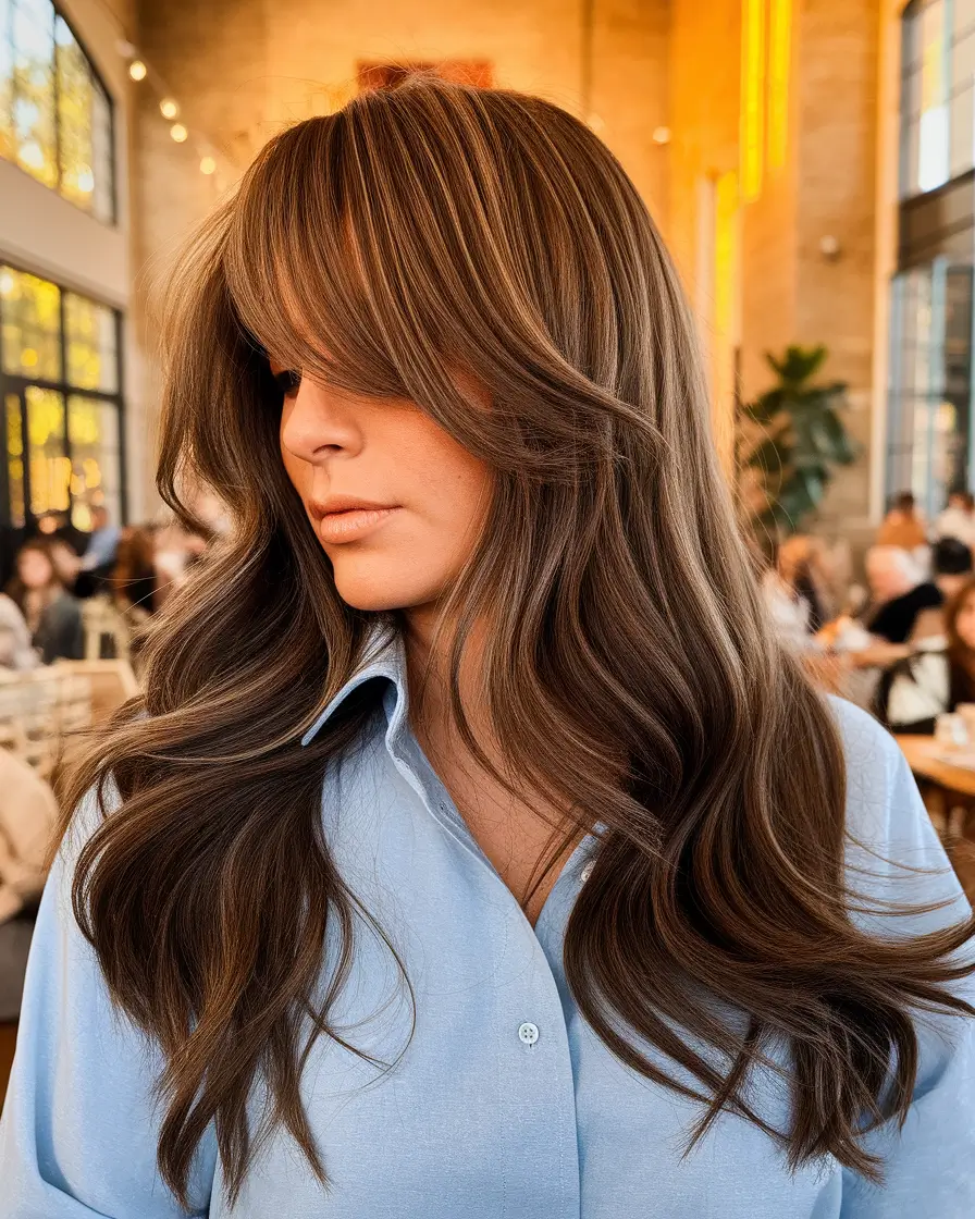 Fall 2025 Hair Color Trends, Caramel Highlights, Rich Copper Shades