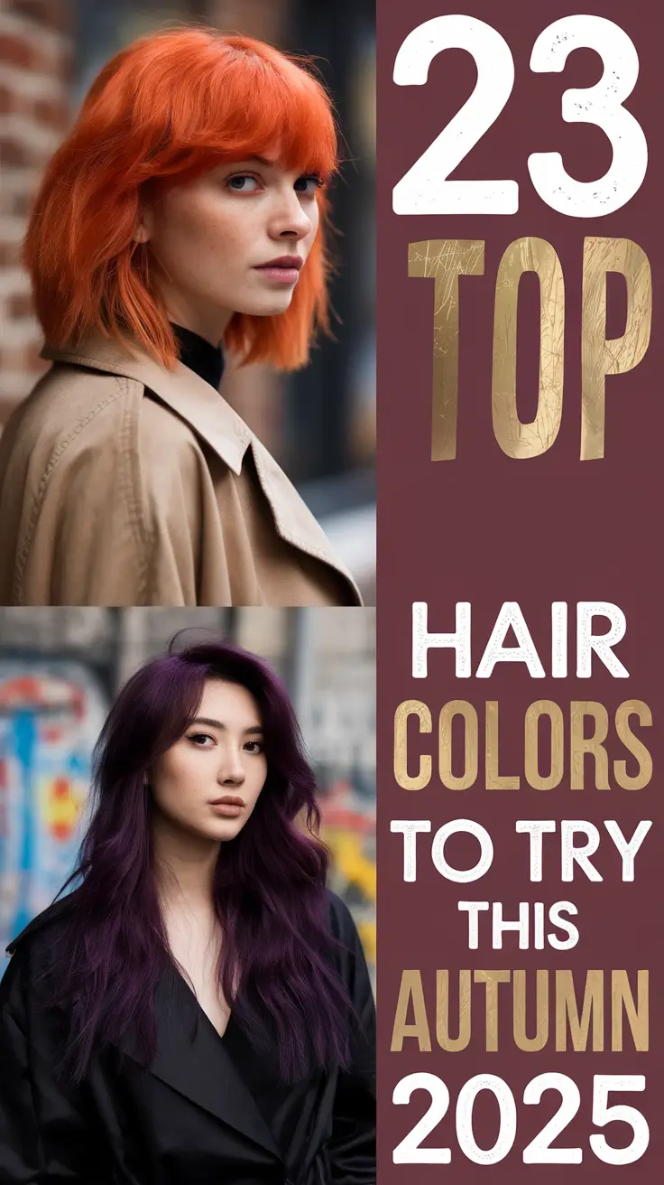 Fall 2025 Hair Color Trends, Caramel Highlights, Rich Copper Shades