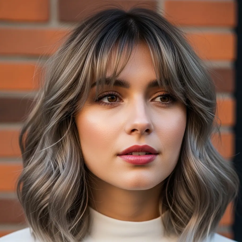Stylish Lob, Fine Hair