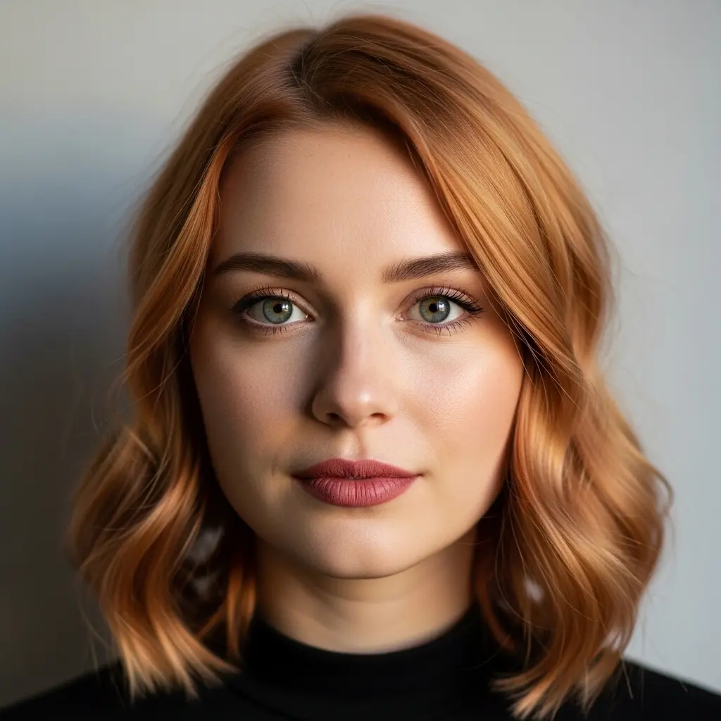 Stylish Lob, Fine Hair