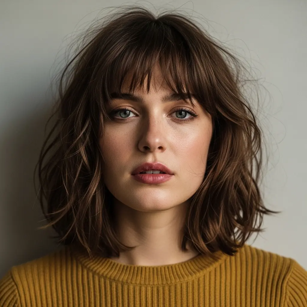 Stylish Lob, Fine Hair