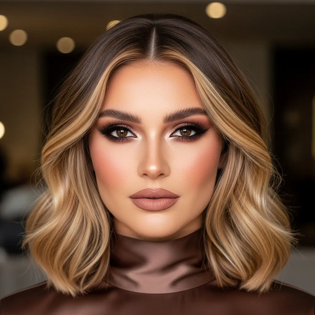 Stylish Lob, Fine Hair