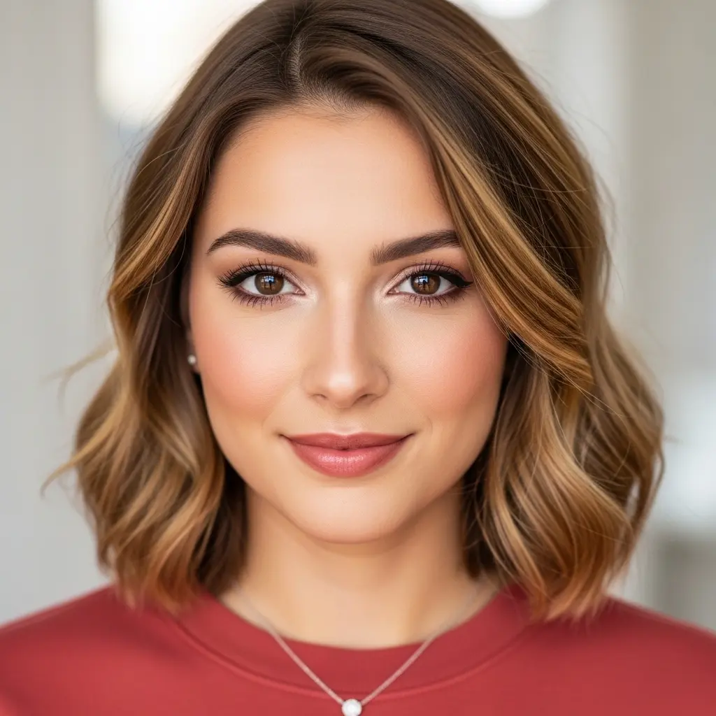 Stylish Lob, Fine Hair