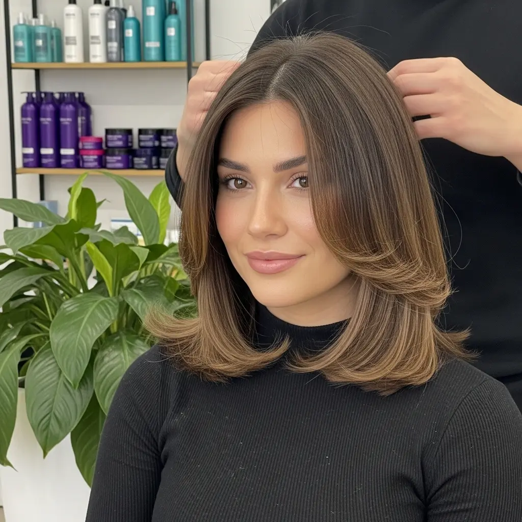 Stylish Lob, Haircut