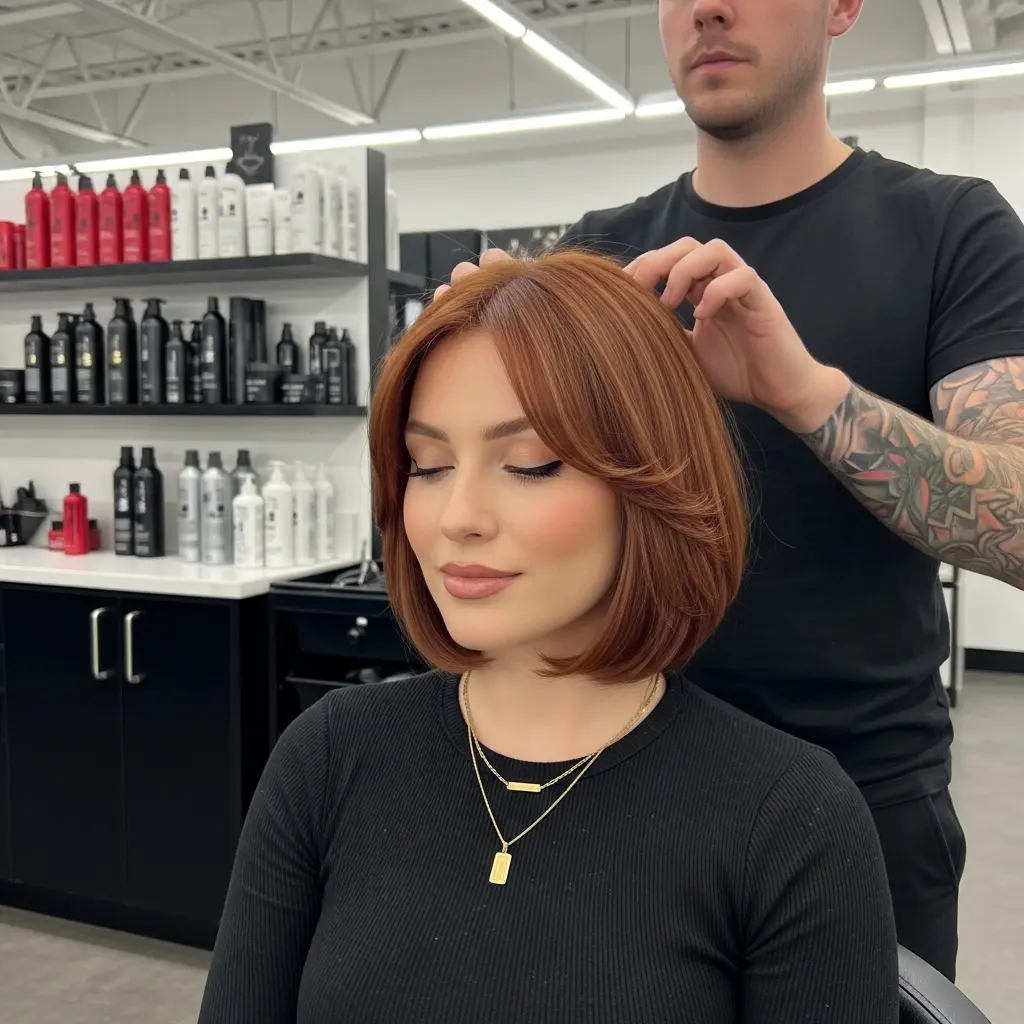 Stylish Lob, Haircut