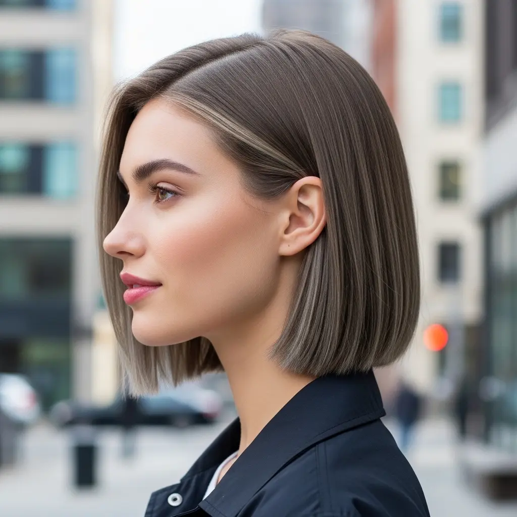 Stylish Lob, Haircut
