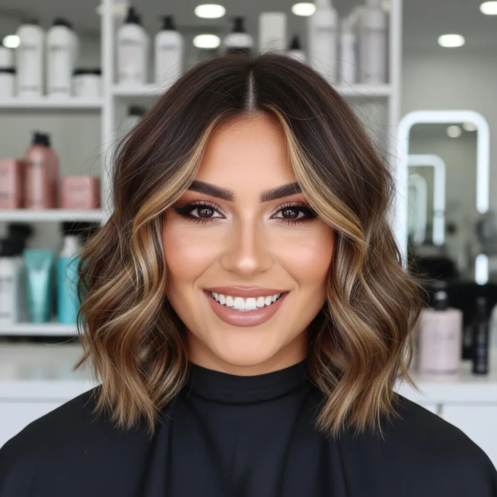 Stylish Lob, Haircut