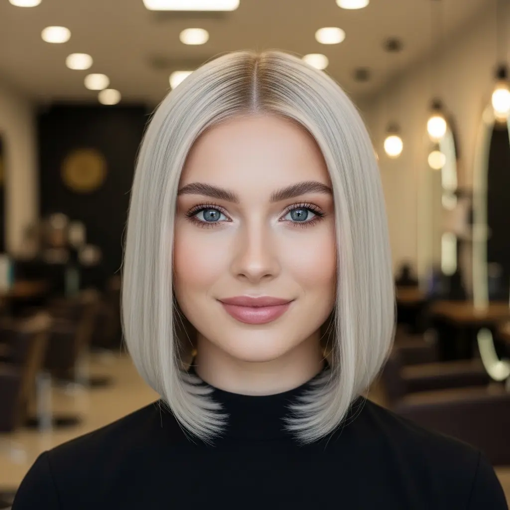 Stylish Lob, Haircut