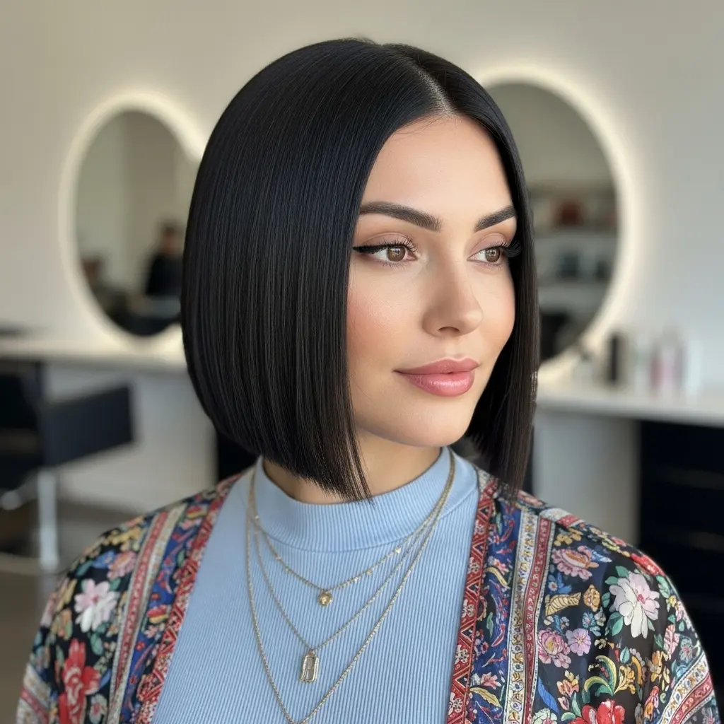 Stylish Lob, Haircut