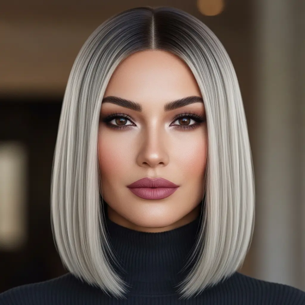 Stylish Lob, Haircut