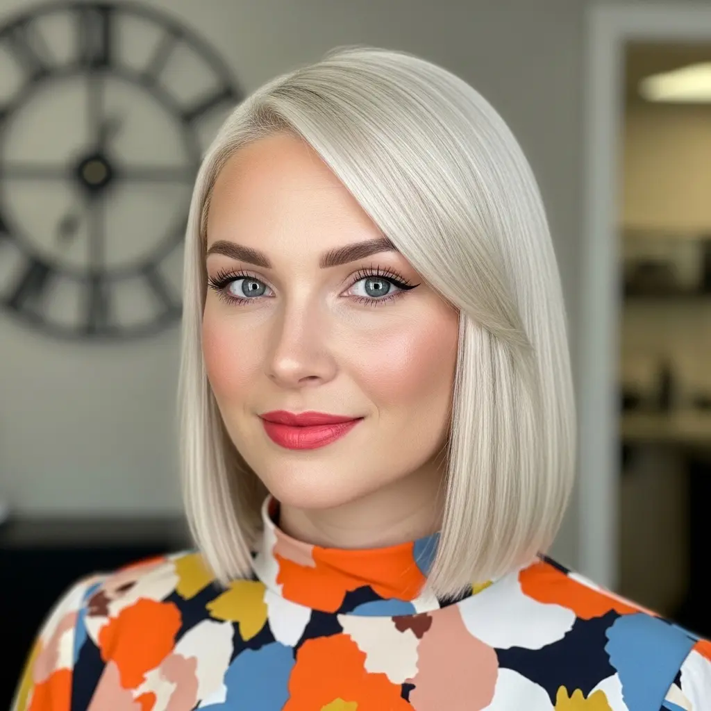 Stylish Lob, Haircut