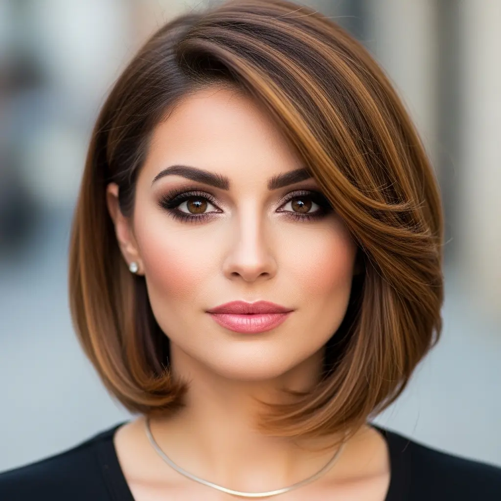 Stylish Lob, Haircut