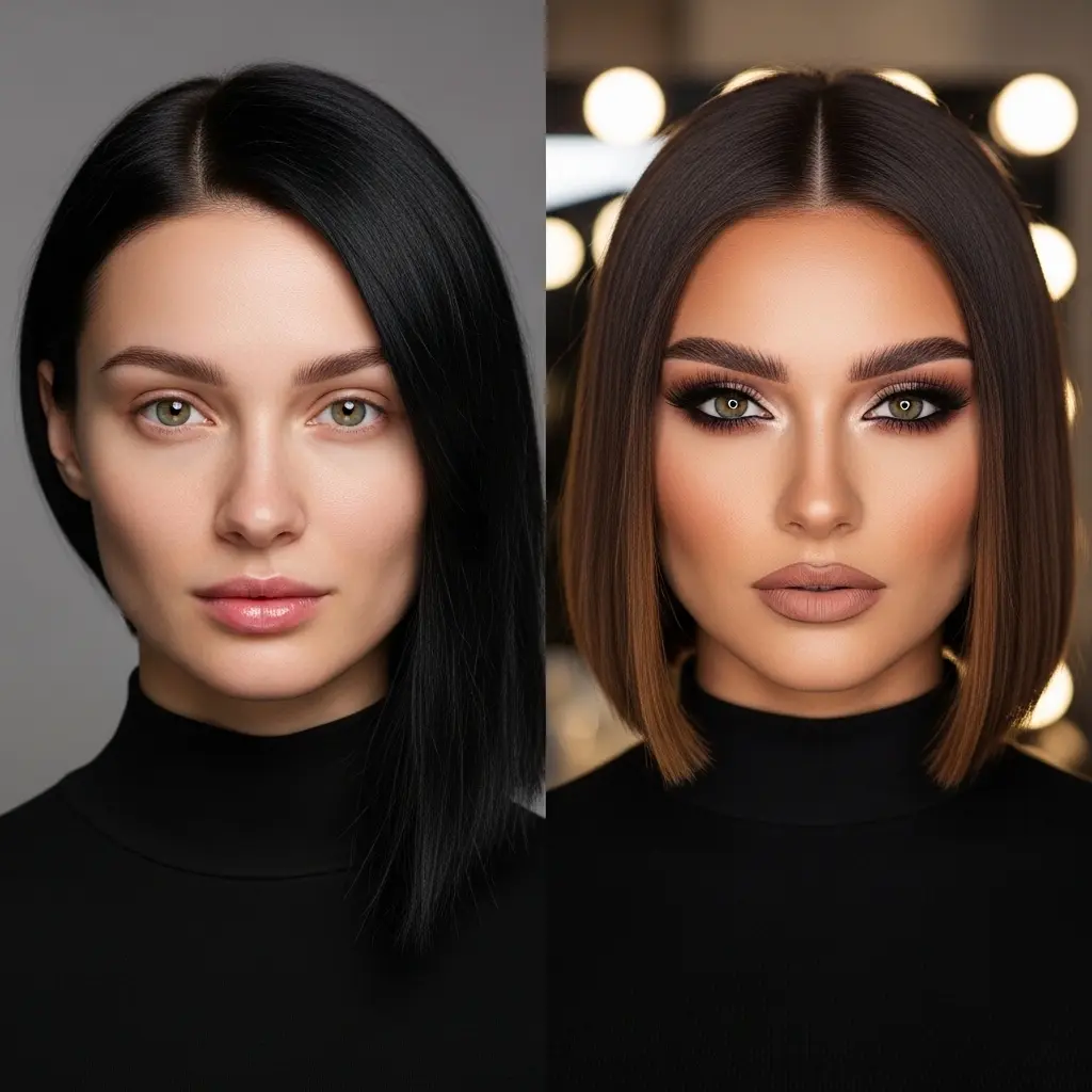 Stylish Lob, Haircut