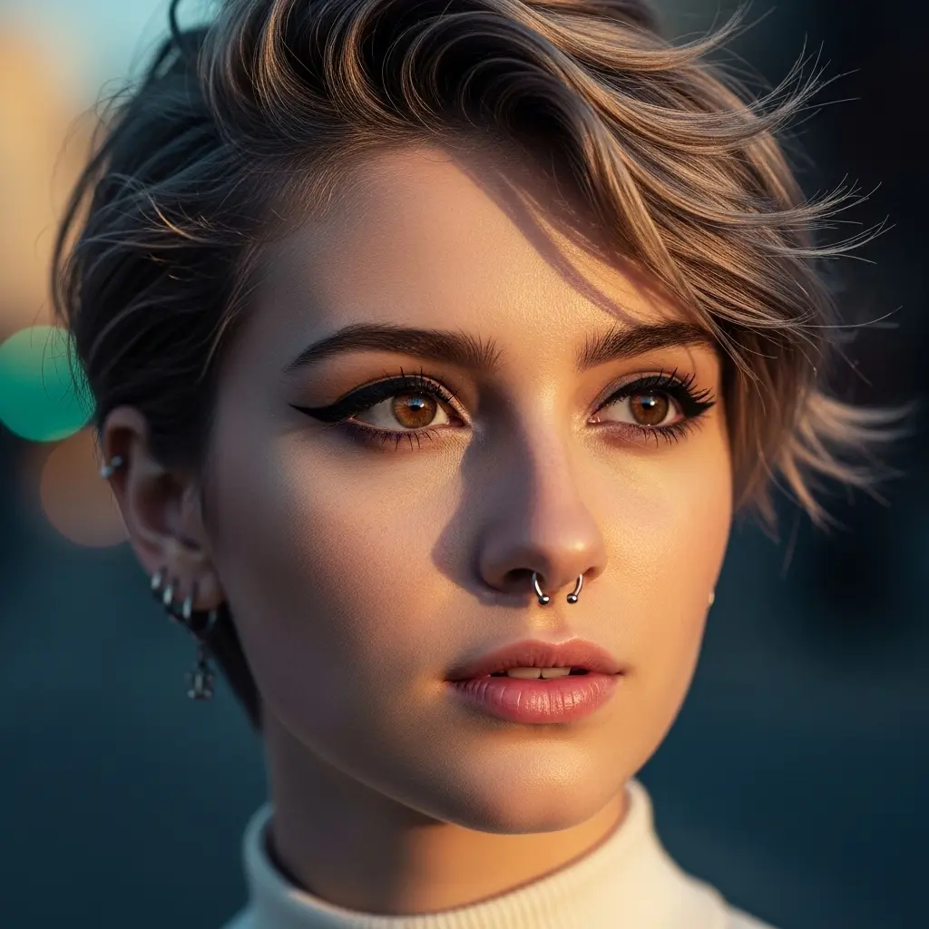 Stylish Elf Hairstyle