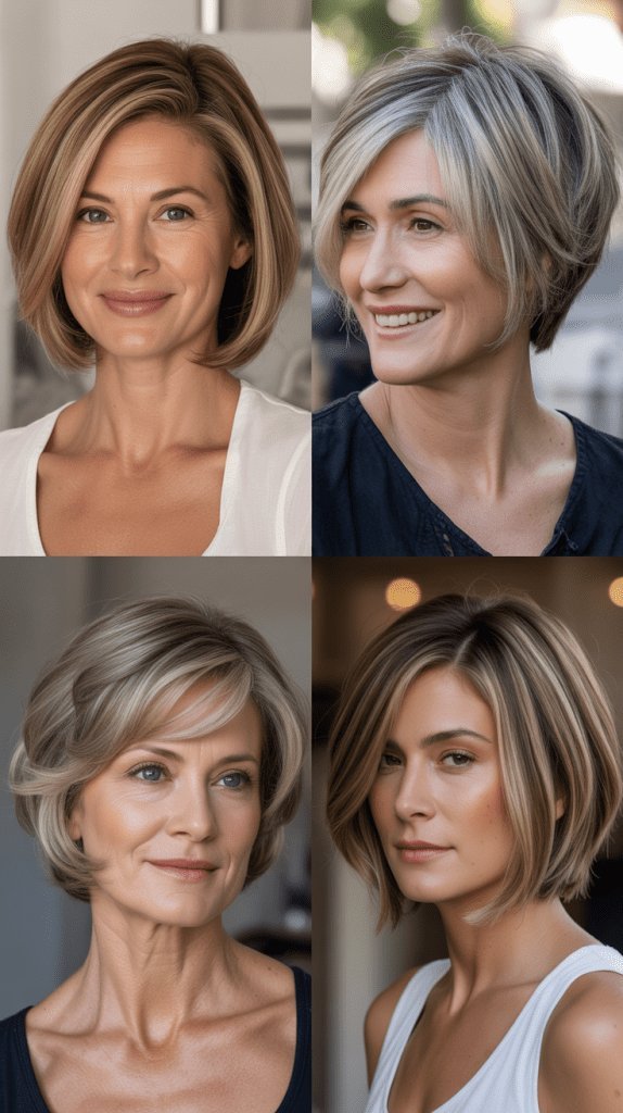 Stylish, Bob, Hairstyles