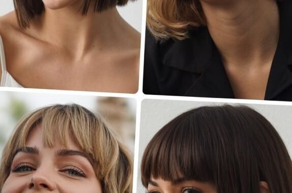 Short Bob, Thick Hair