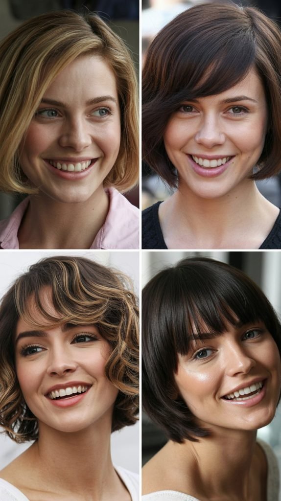 Short Bob, Thick Hair Short Bob, Thick Hair