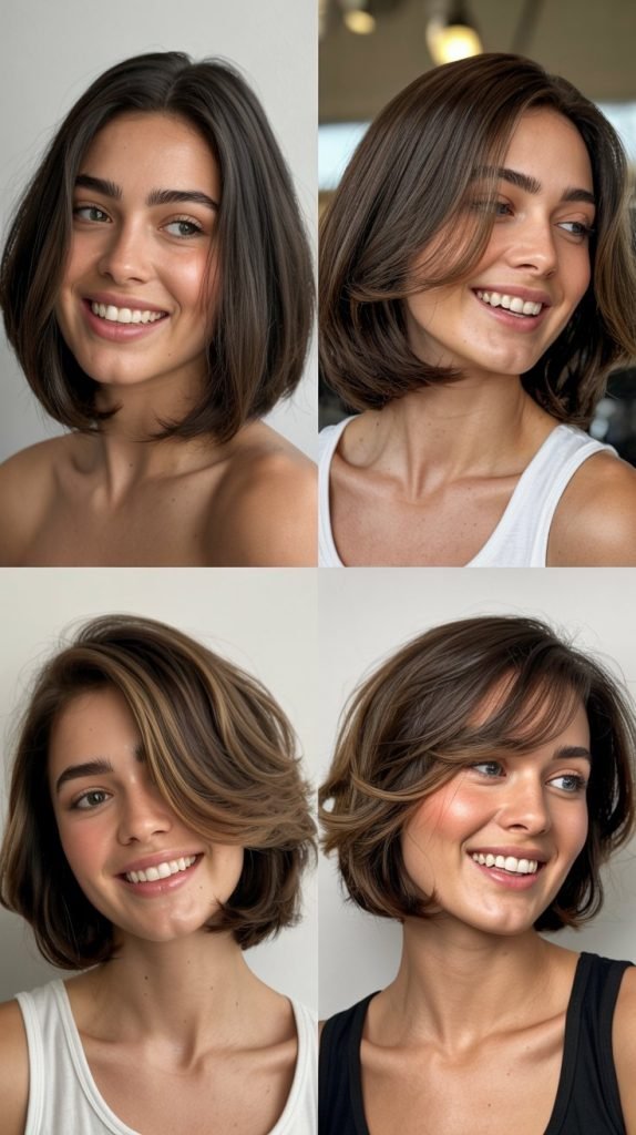 Short Bob, Thick Hair Short Bob, Thick Hair