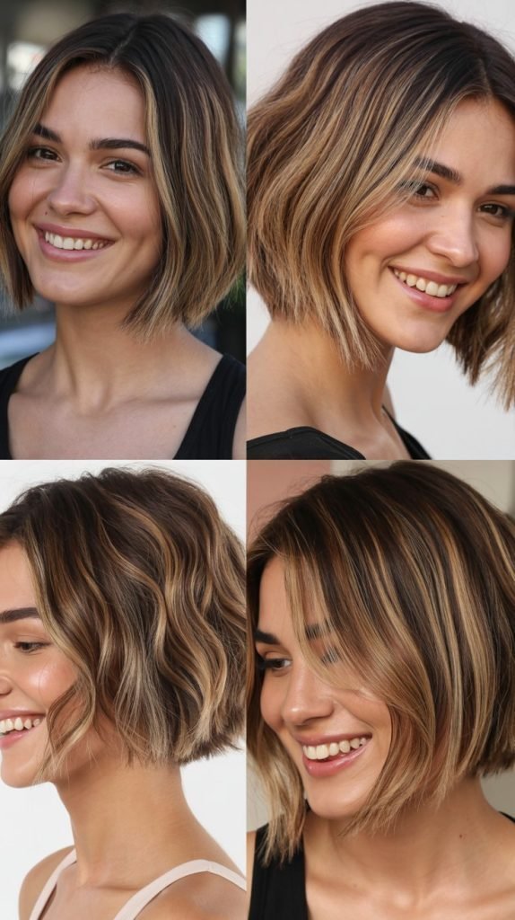 Short Bob, Thick Hair Short Bob, Thick Hair