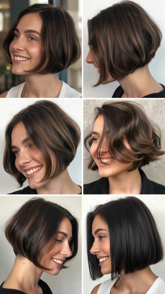 Short Bob, Thick Hair Short Bob, Thick Hair