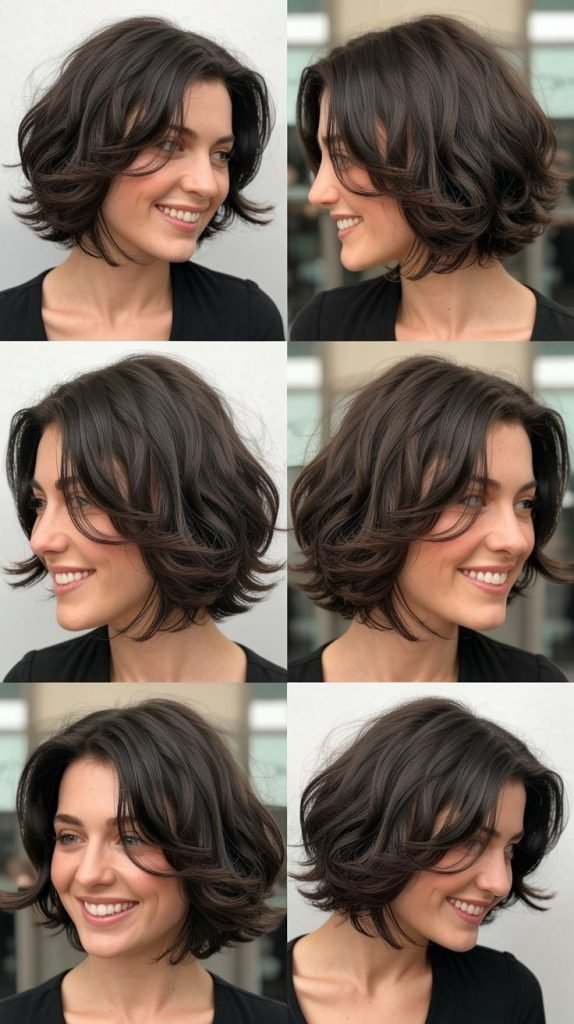 Short Bob, Thick Hair Short Bob, Thick Hair