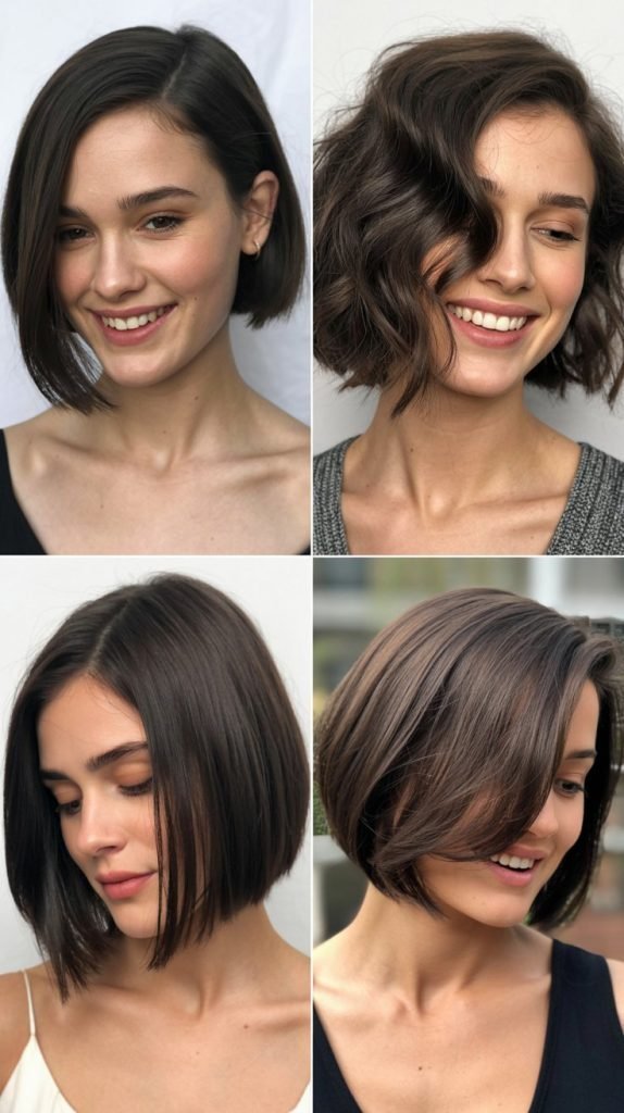 Short Bob, Thick Hair Short Bob, Thick Hair