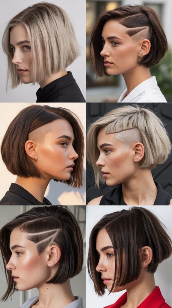 Short Bob, Thick Hair Short Bob, Thick Hair