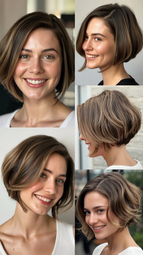 Short Bob, Thick Hair Short Bob, Thick Hair